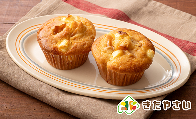 りんごとクリームチーズのマフィン